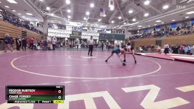 138 lbs Champ. Round 1 - Feodor Rubtsov, Torrey Pines vs Chase Forgey, La Costa Canyon