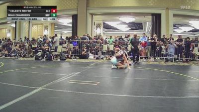 123 lbs Round Of 128 - Celeste Meyer, No Team vs Miah Chambers, MAW Wrestling Academy