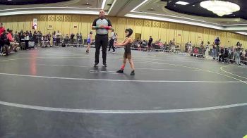 40 lbs Quarterfinal - Daniel Rojo, Los Bandidos vs Ioane TalbertKim, Golden Backs MRTC