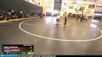 126 lbs Cons. Round 3 - Storey Woodbury, Goldendale vs Gavin Carnahan, Deer Park
