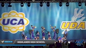 - Highlands High School [2019 Small Varsity Coed Day 1] 2019 UCA Bluegrass Championship