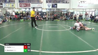 160 lbs Round 2 - Nicholas Walker, Metro All-Stars vs Chase Dennison, Rogue Wrestling Club