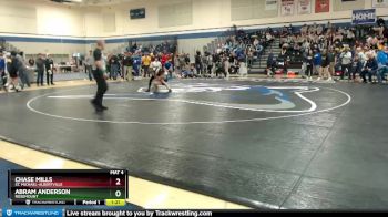 113 lbs Quarterfinal - Abram Anderson, Rosemount vs Chase Mills, St. Michael-Albertville