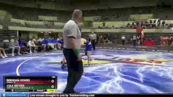 145 lbs Finals (8 Team) - Cole Becker, Saint Michael Albertville vs Brendan Howes, Anoka