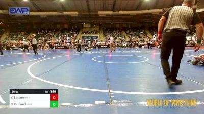 58 lbs Round Of 32 - Vinny Larsen, MN Elite vs Oscar Ormond, Pinning Pythons