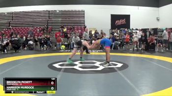 129 lbs Placement Matches (8 Team) - Brooklyn Pickett, Team Revival vs Harrison Murdock, POWA (CO)