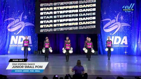 Star Steppers Dance - Junior Small Pom [2025 Junior - Pom - Small Day 2] 2025 NDA All-Star National Championship