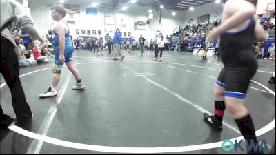 110 lbs Quarterfinal - Emmett Keasling, Newcastle Youth Wrestling vs Baron Bowker, Southmoore SaberCats Wrestling