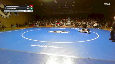 130 lbs 1st Place Match - Juliana Alvarez, Selma vs Lacey Huynh, Westminster