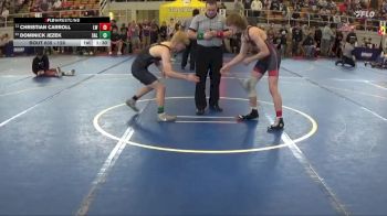 128 lbs Cons. Round 2 - Christian Carroll, LC Wrestling vs Dominick Jezek, Salem