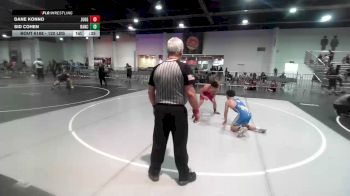 120 lbs Consolation - Dane Konno, Juggernaut WC vs Sid Cohen, Rancho Bernardo WC