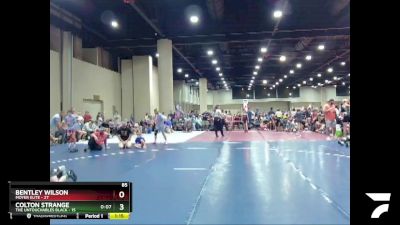 85 lbs Semis & Wb (16 Team) - Colton Strange, The Untouchables Black vs Bentley Wilson, Moyer Elite