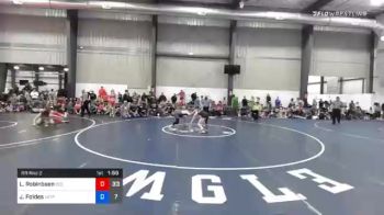 57 kg Prelims - Logan Robinbson, Beca Gold vs Jackson Foldes, Virginia Team Predator #2