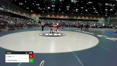 135 lbs Round Of 16 - Violet Gianchetta, Layton vs Abby See, Chico