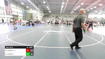 95 lbs Semifinal - Matt O'Neill, Revival Elite vs Austin Carfley, Young Guns Blue