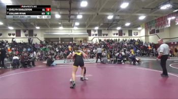 145 lbs 9th Place Match - Collins Ryan, Waverly-Shell Rock vs Evelyn Eggleston, Iowa City Liberty