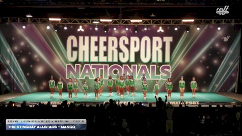 The Stingray Allstars - Mango [2026 L1 Junior - Flex - Medium Day 2] 2026 CHEERSPORT National All Star Cheerleading Championship
