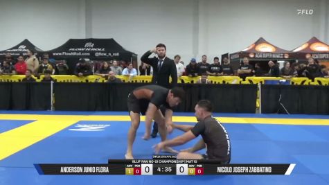 Nicolo Joseph Zabbatino vs Anderson Junio Flora 2026 Pan IBJJF Jiu-Jitsu No-Gi Championship