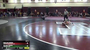 PW-10 lbs Quarterfinal - Elijah Smith, The Smith Kids vs Nolan Evens, Outlaw Wrestling Club