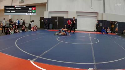 120 lbs Semifinal - Jude Avila, Comal County Wrestling Club vs Nathan Carmine, Amped Wrestling Club