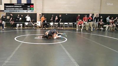 113 lbs Round Of 16 - Brandon Grimaldi, Whitman-Hanson vs Alexavier Orellana, Woburn
