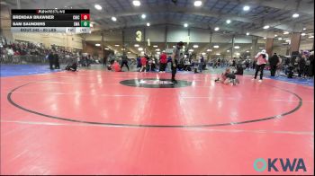 80 lbs Rr Rnd 3 - Brendan Brawner, Chickasha Youth Wrestling vs Sam Saunders, Shelton Wrestling Academy