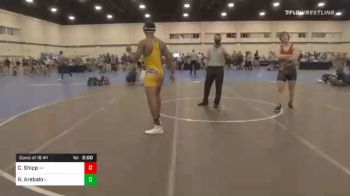 182 lbs Consolation - Carter Shipp, VA vs Raymond Arebalo, IL