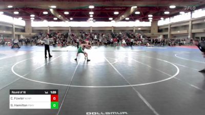 138 lbs Round Of 16 - Colin Fowler, Waldwick/Midland Park vs George Hamilton, Pascack Valley