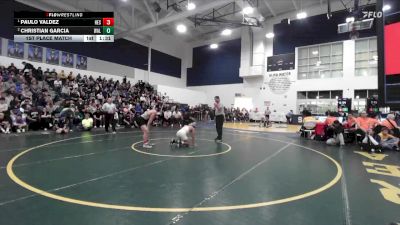 120 lbs 1st Place Match - Paulo Valdez, Hesperia vs Christian Garcia, Walnut