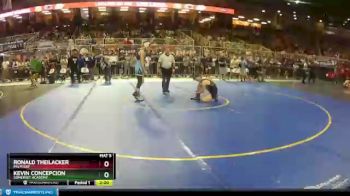 1A 132 lbs Champ. Round 1 - Kevin Concepcion, Somerset Academy vs Ronald Theilacker, Palm Bay