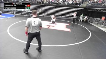 6A 120 lbs Cons. Round 3 - Bridger Olsen, Syracuse vs Ryker Nelson, Syracuse