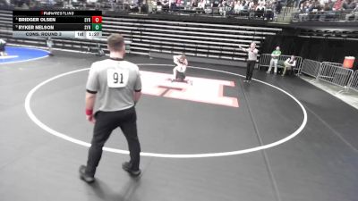 6A 120 lbs Cons. Round 3 - Bridger Olsen, Syracuse vs Ryker Nelson, Syracuse