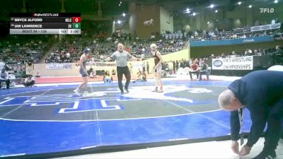 138 lbs Champ. Round 1 - Bryce Alford, Nelson County vs Ian Lawrence, Simon Kenton