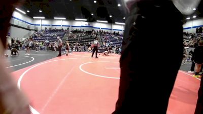 76 lbs Rr Rnd 5 - Catch Fawver, Clinton Youth Wrestling vs Zane Waldrup, F-5 Grappling