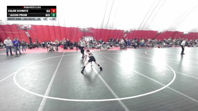 16U Boys - 88 lbs Champ. Round 2 - Caleb Schmitz, RT Elite Wrestling vs Jaxon Prom, Wisconsin