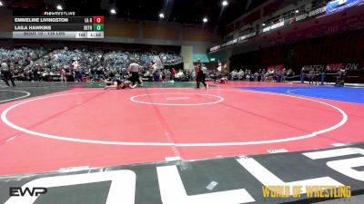 135 lbs Round Of 32 - Emmeline Livingston, La Grande Girls vs Laila Hawkins, Dethrone