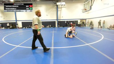 126 lbs Consi Of 16 #2 - Nathan Benson, Smitty's Barn vs Ryan Bozelli, Savage Wrestling Academy