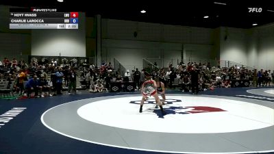 65 lbs Champ. Round 2 - Hoyt Hvass, Lewiston Wrestling Club vs Charlie LaRocca, Indiana