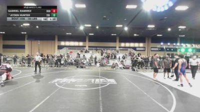 150 lbs Round Of 32 - Gabriel Ramirez, High Desert WC vs Ayden Hunter, 208 Spartans