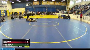120 White 3rd Place Match - Aiden Vick, Hagerty vs JASE NIESENT, Cypress Creek H S