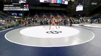 215 lbs Cons. Rd Of 16 - Cohen Lumby, MN vs Andre Sandoval Espana, CA