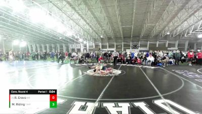 144 lbs Cons. Round 4 - Ryan Crovo, Mountain Ridge vs Matt Riding, Timpanogos