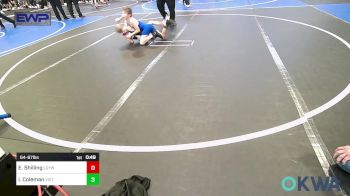 64-67 lbs Rr Rnd 3 - Ezra Shilling, Locust Grove Youth Wrestling vs Isaac Coleman, Victory Grappling Club