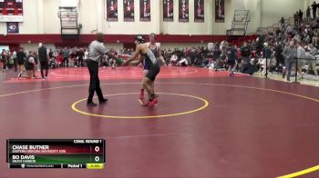 141 lbs Cons. Round 1 - Bo Davis, Grays Harbor vs Chase Butner, Eastern Oregon University (OR)