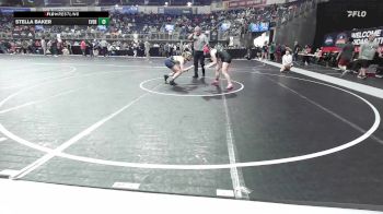 143.8-156.7 lbs Round Of 32 - Lily Perkins, Midwest Misfits vs Stella Baker, Evergreen Wrestling Club