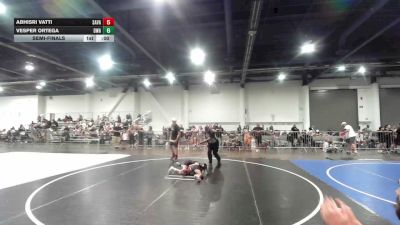 72 lbs Semifinal - Abhisri Vatti, Savage House WC vs Vesper Ortega, Dwa