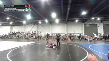 72 lbs Semifinal - Abhisri Vatti, Savage House WC vs Vesper Ortega, Dwa