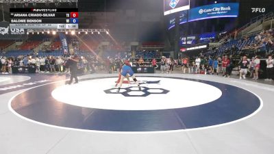 130 lbs Cons. Sub-rd Of 32 - Ariana Criado-Silvar, TX vs Salome Benson, WI