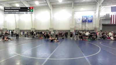 117 lbs Champ. Round 1 - Brockton Boone, Alta Wings Wrestling vs Teegen Henderson, Champions Wrestling Club