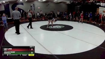 105 lbs. Champ. Round 2 - Lily Lane, Bixby vs Gracie Shaw, Washington